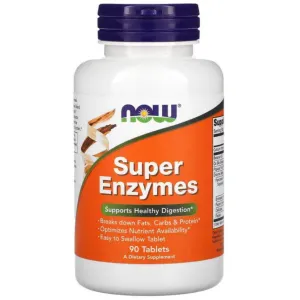 NOW Foods, Super Enzymes, 90 Tablets