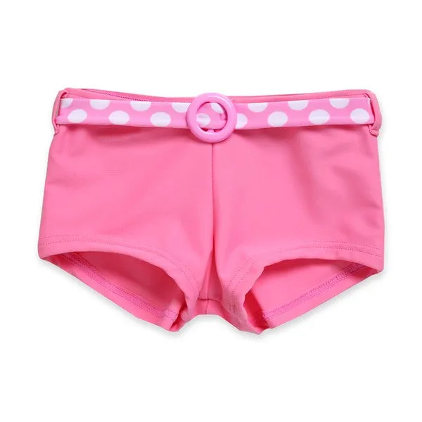 Ocean Dot Pink Two Piece Swimsuit