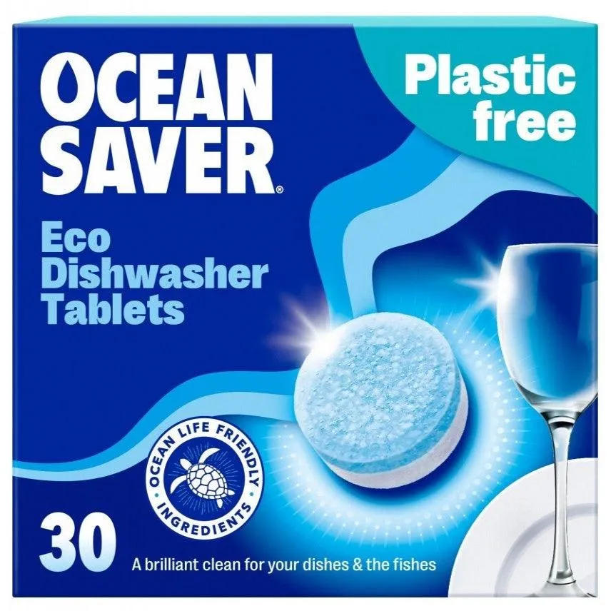 Ocean Saver Dishwasher Eco Tablets - 30 Tablets