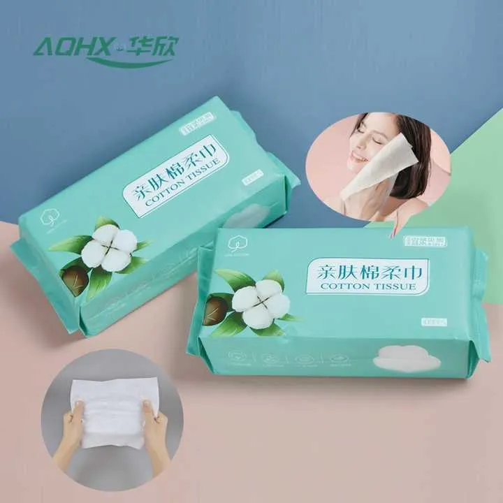 OEM Large Size 20*20cm Disposable-مناديل قطنية للاستخدام