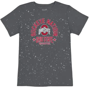 Ohio State Women's Bleach Wash Tee