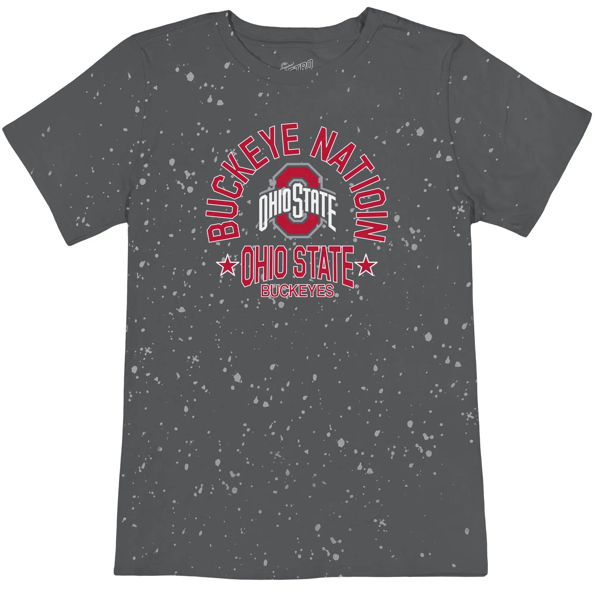 Ohio State Women's Bleach Wash Tee