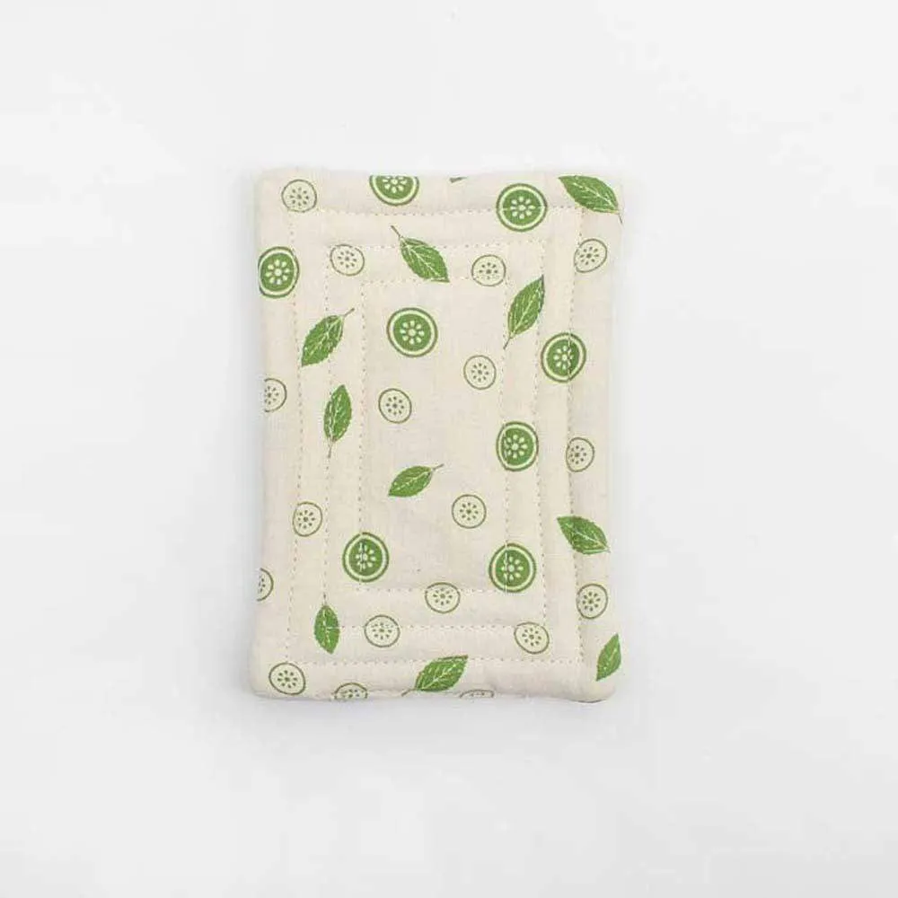 Organic Cotton 'Smooth' Unsponge - Mint Leaf - Pack of 2