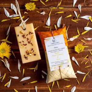Parijat (Coral Jasmine) & Lime – Intense Floral & Calming Fragrance Wax Tablet