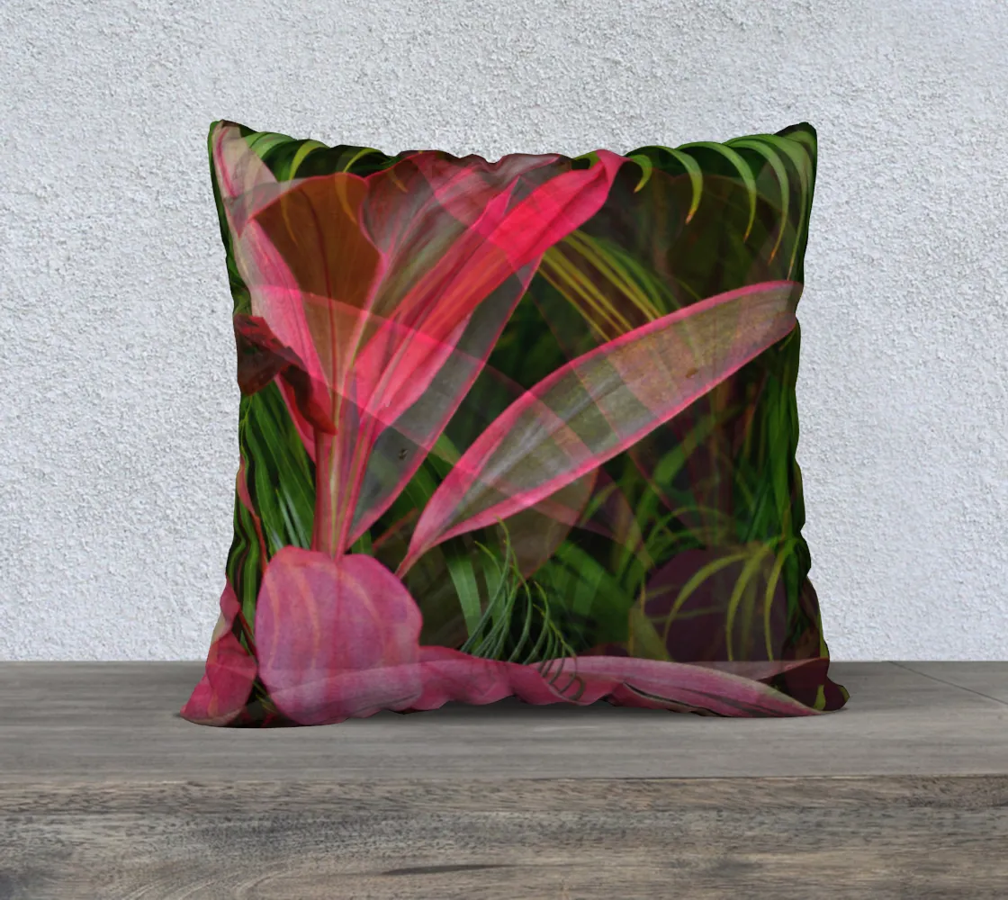 Pink Ti Plant - 22"x22"