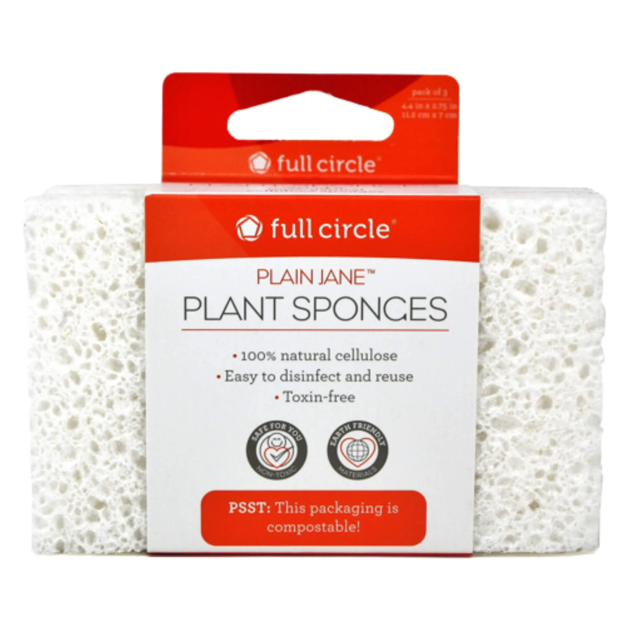 Plain Jane Plant Sponge