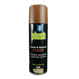 Plush Suede & Nubuck Renew Light Brown Spray