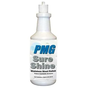 PMG Sure Shine Stainless Steel Polish(32 oz.)
