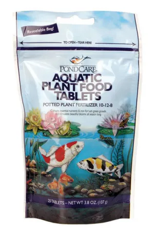 PONDCARE - Aquatic Plant Food Tablets - 25 Tablets