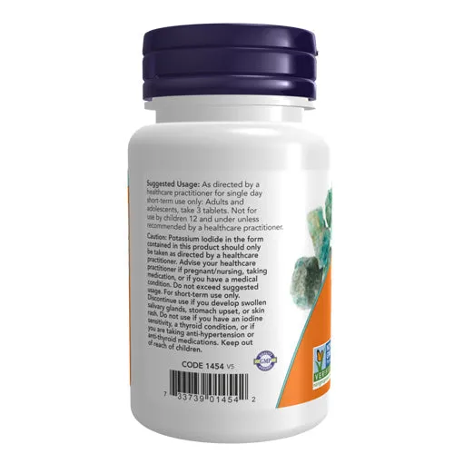 Potassium Iodide 60 Tabs By Now Foods