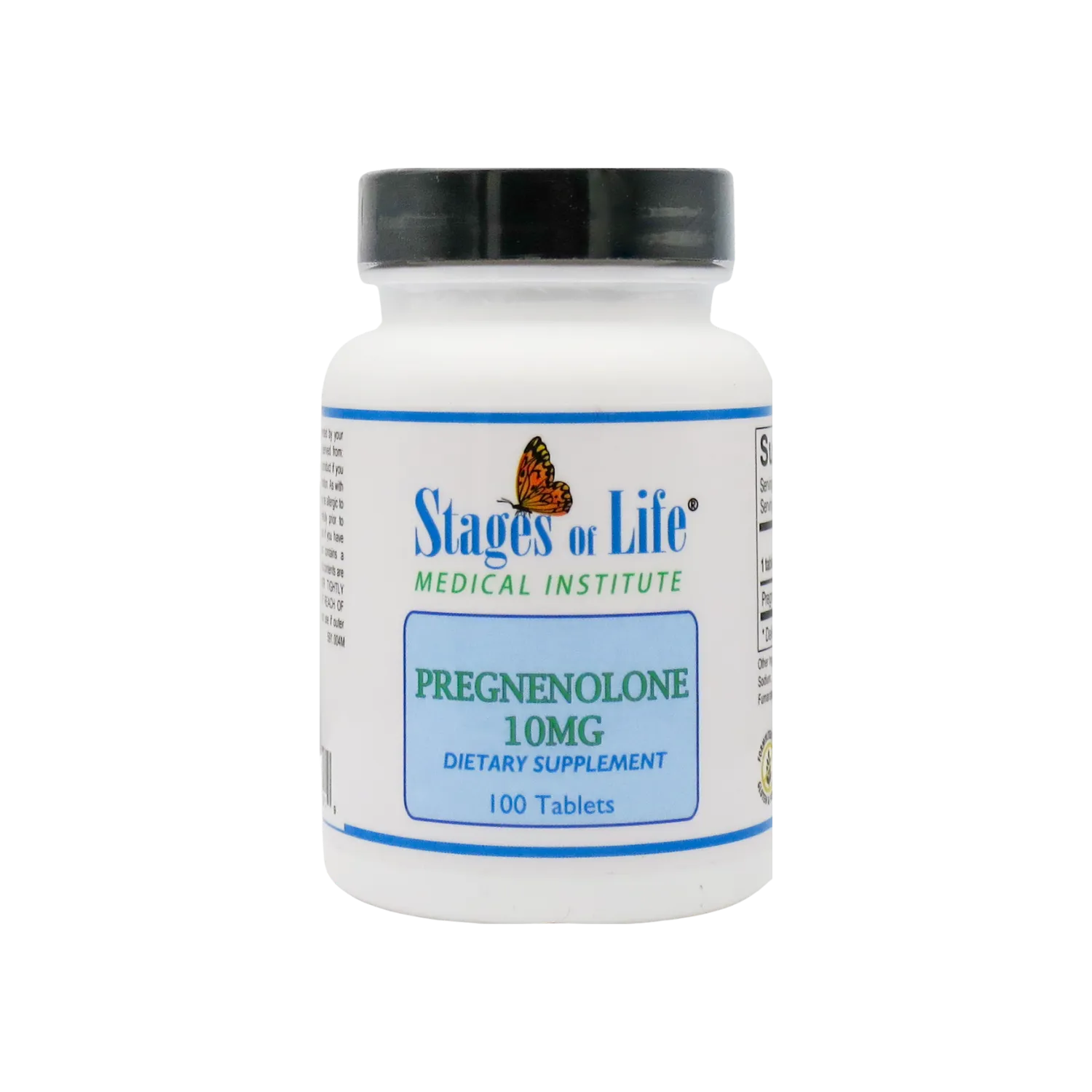 Pregnenolone - 10 mg - 100 Tablets