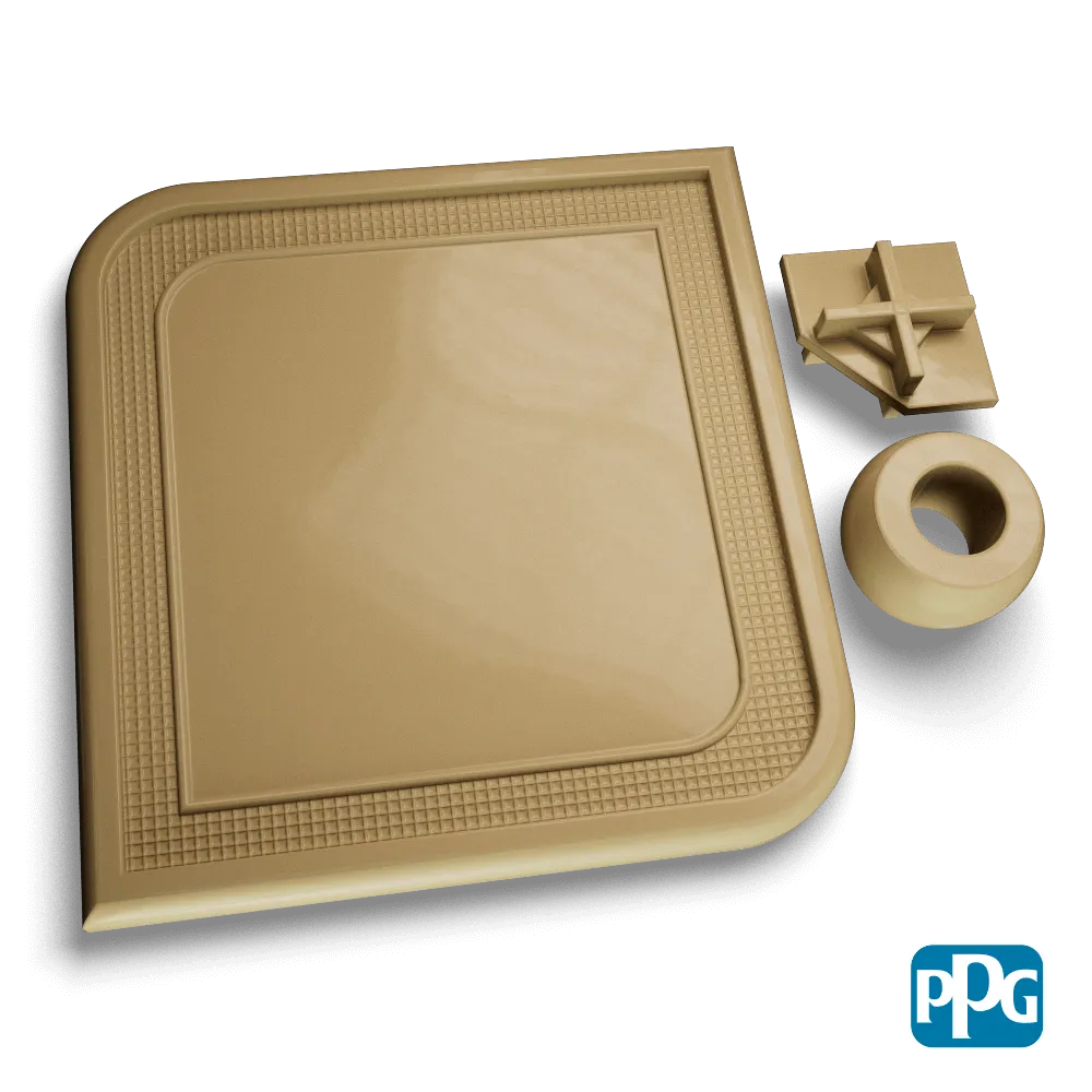 RAL 1020 OLIVE YELLOW Panel