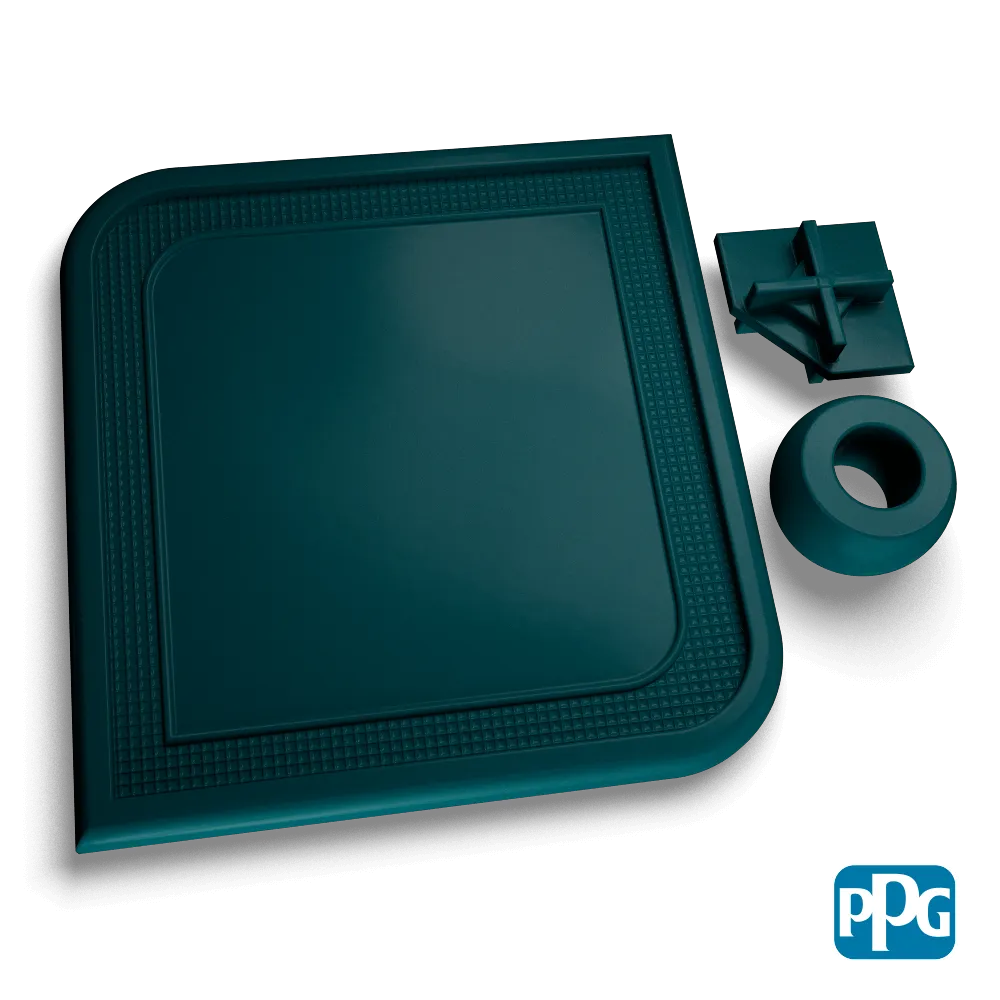 RAL 5020 OCEAN BLUE MATTE PANEL