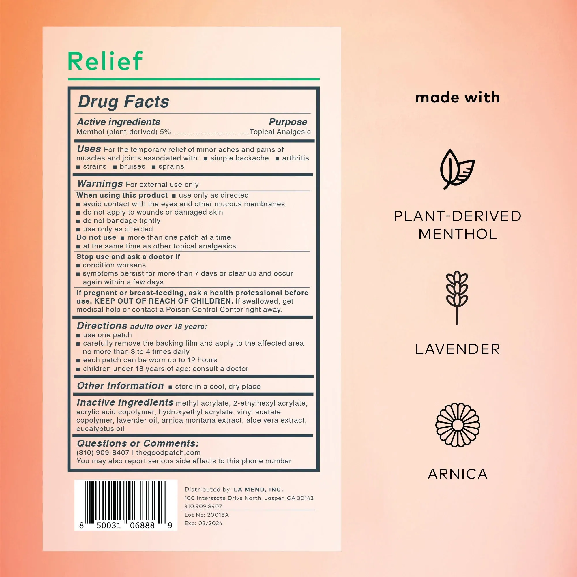 Relief Patch