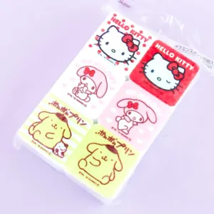 Sanrio Characters Sponge Set - 6pcs