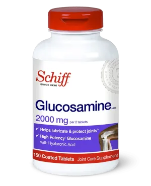 Schiff Glucosamine Tablets with Hyaluronic Acid 2000mg