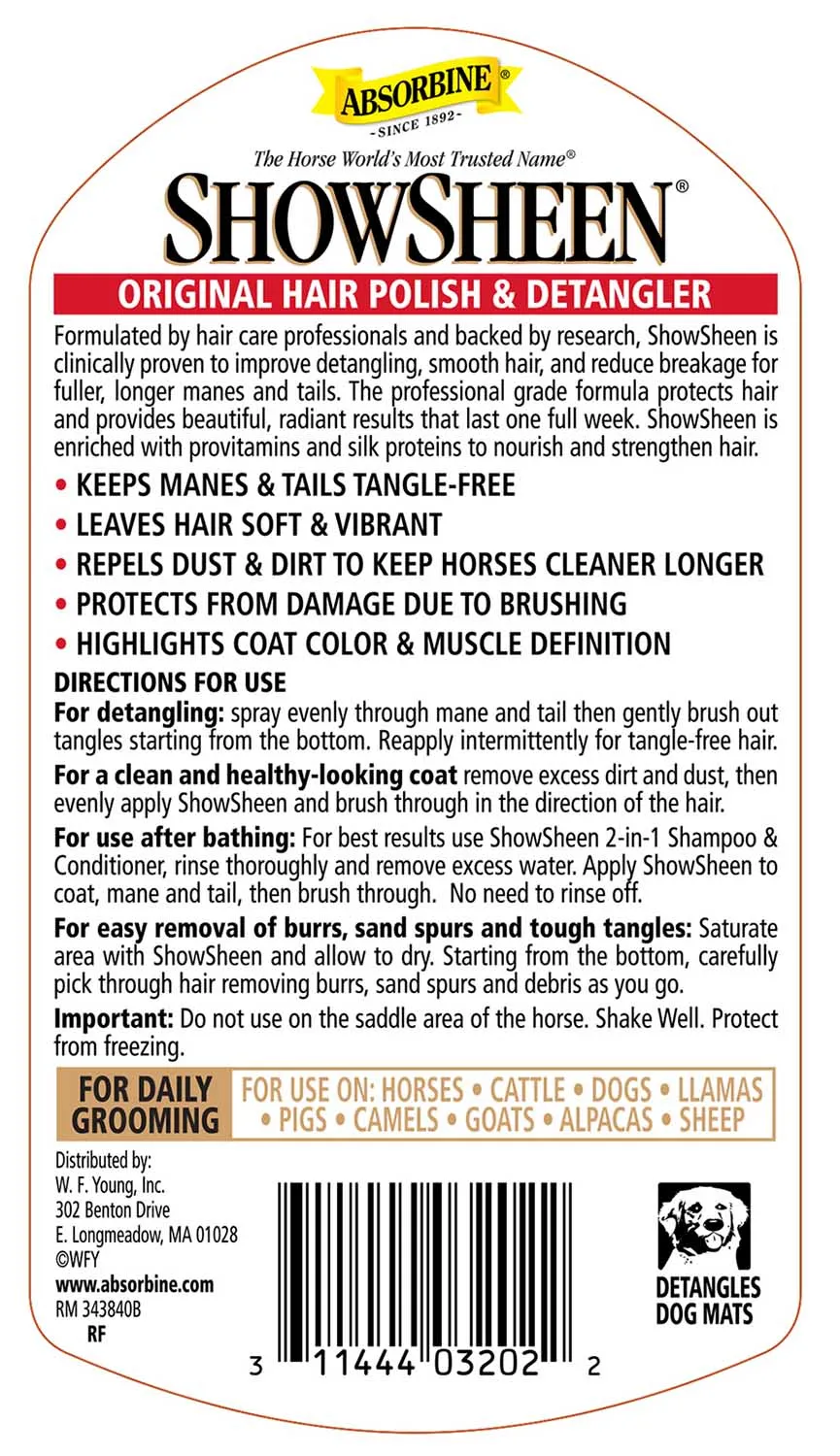 ShowSheen Hair Polish & Detangler
