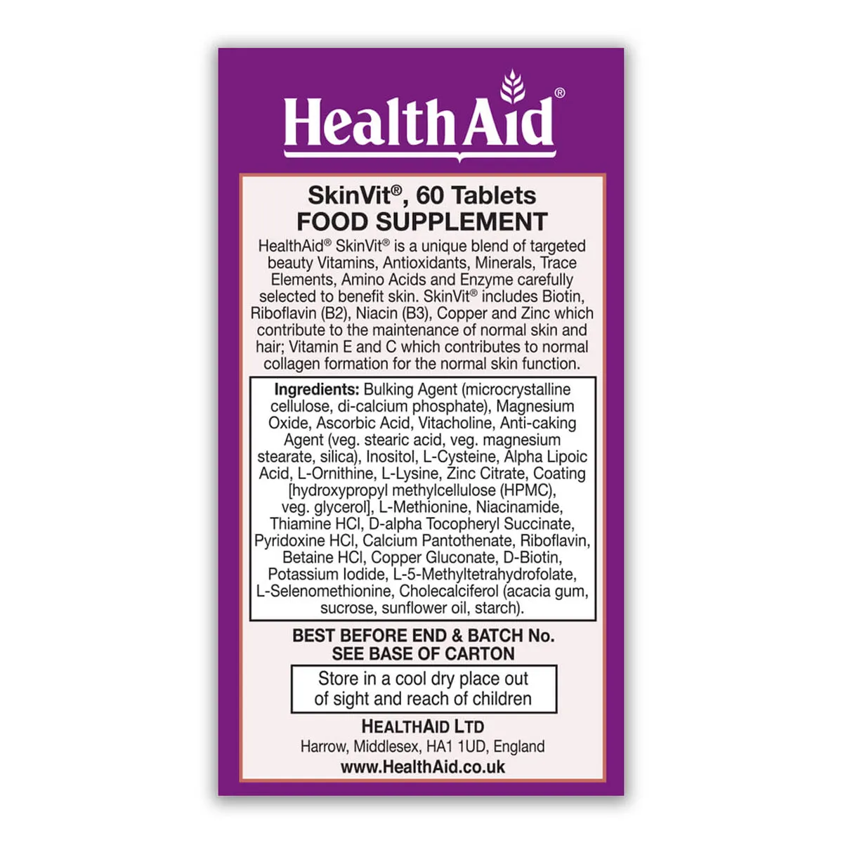 SkinVit® Tablets