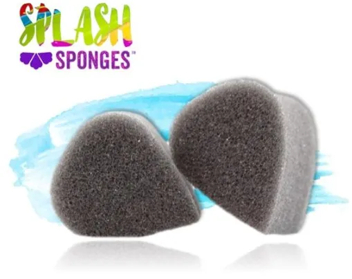 Splash Face Painting Sponge by Jest Paint - TEAR DROP (2 pieces)