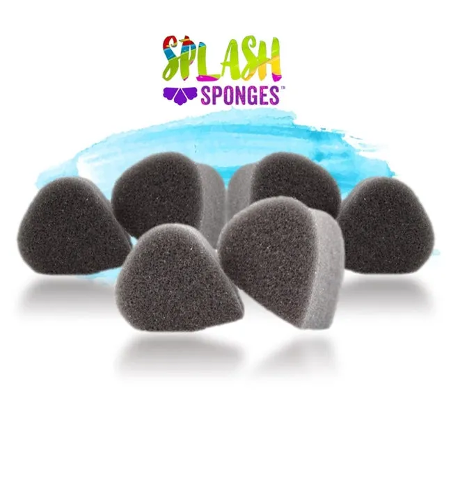 Splash Face Painting Sponge by Jest Paint - TEAR DROP (6 pieces)