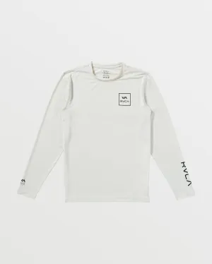 Surf Shirt Long Sleeve Surf Tee - Silver Bleach