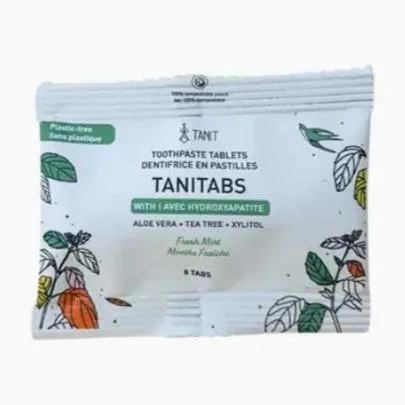 TANIT Mint Toothpaste Tablets