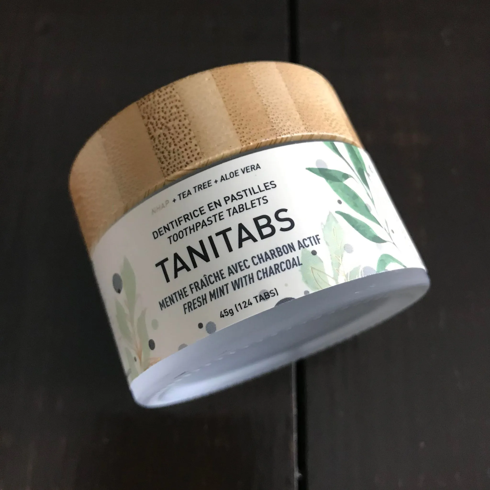 TANIT Mint Toothpaste Tablets