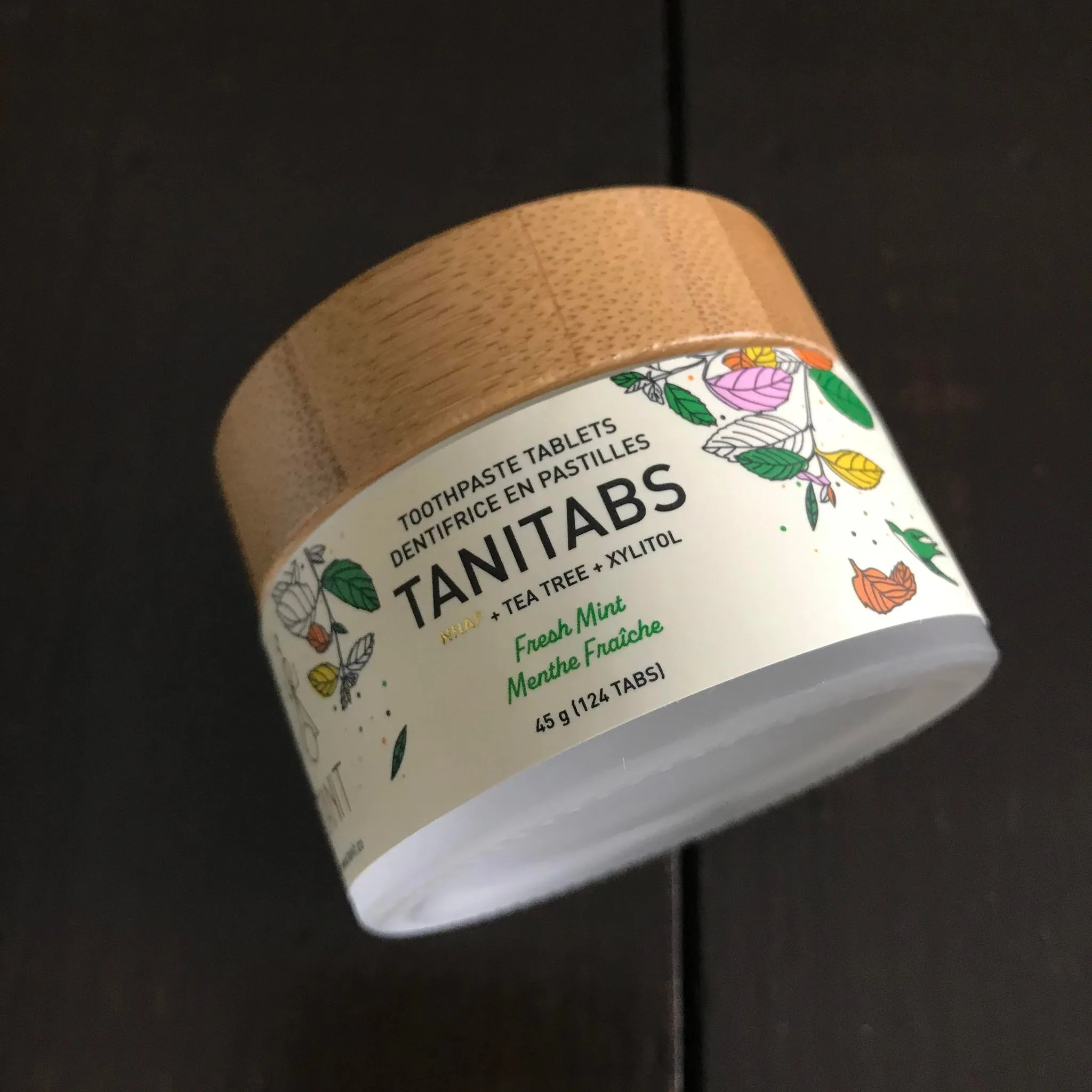 TANIT Mint Toothpaste Tablets