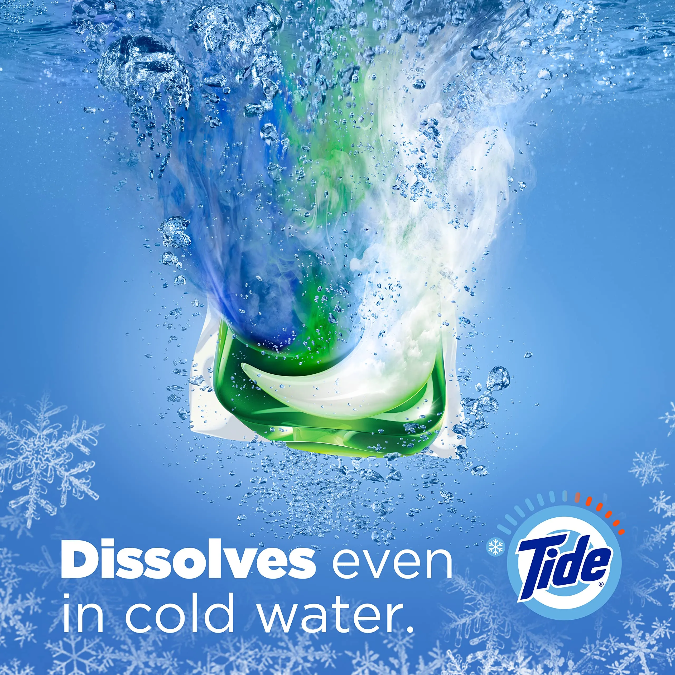 Tide Pods He Turbo Laundry Detergent Packs, Spring Meadow, 81 Count