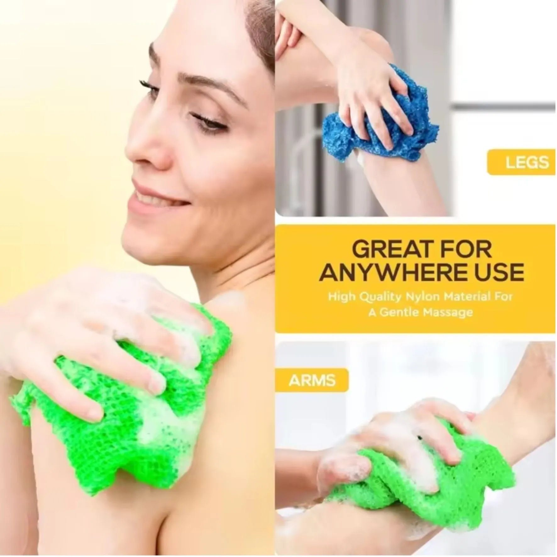 Trendy African Net Sponge Exfoliating Body