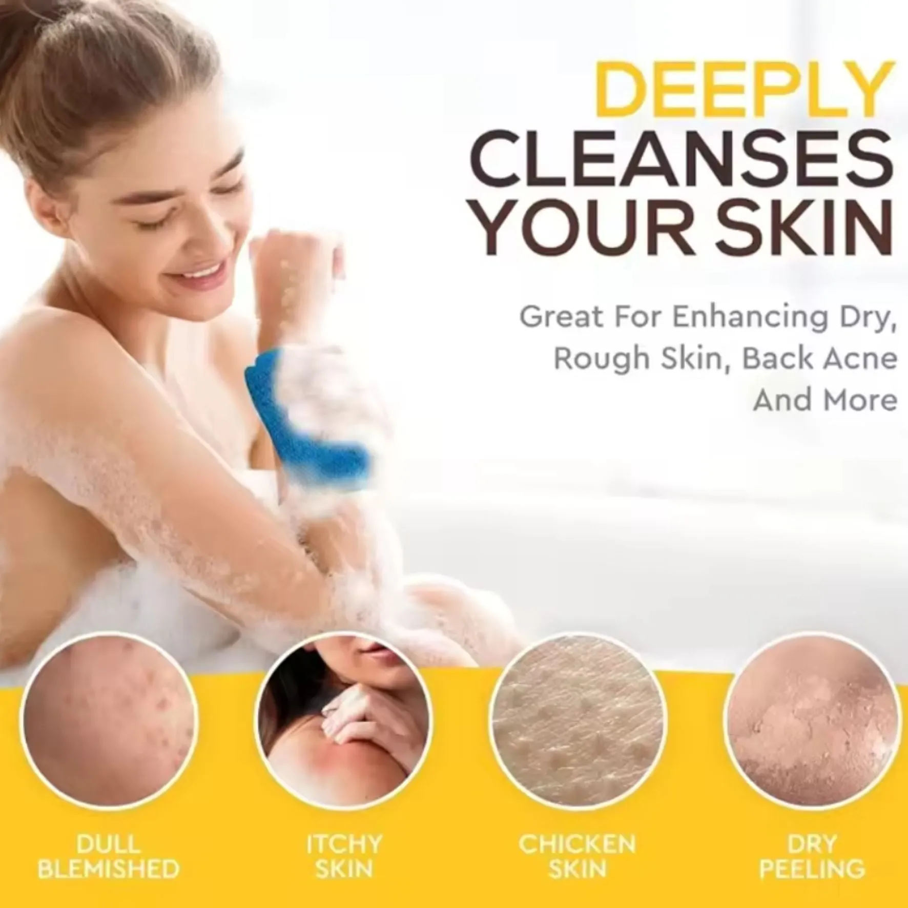 Trendy African Net Sponge Exfoliating Body
