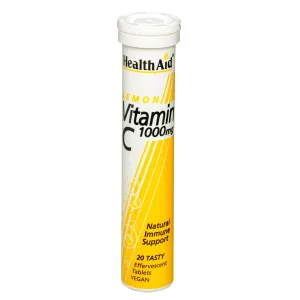 Vitamin C 1000mg - Effervescent (Lemon Flavour) Tablets