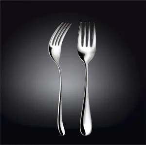 Wilmax Porcelain Set Of 12 Serving Fork 9" inch | 23 Cm