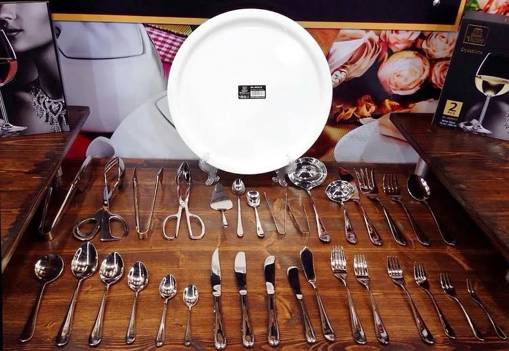 Wilmax Porcelain Set Of 12 Serving Fork 9" inch | 23 Cm