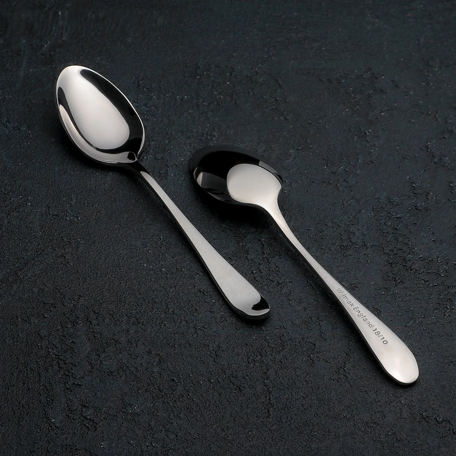 Wilmax Porcelain Set Of 12 Teaspoon (Mug) 6.5" inch | 16 Cm