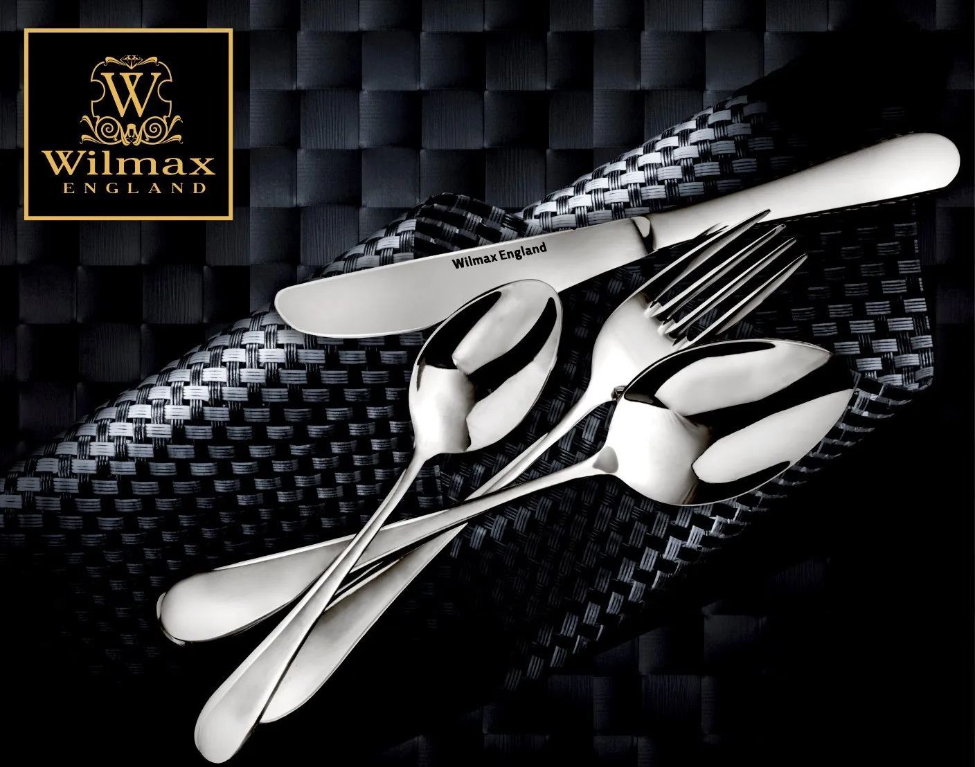 Wilmax Porcelain Set Of 12 Teaspoon (Mug) 6.5" inch | 16 Cm