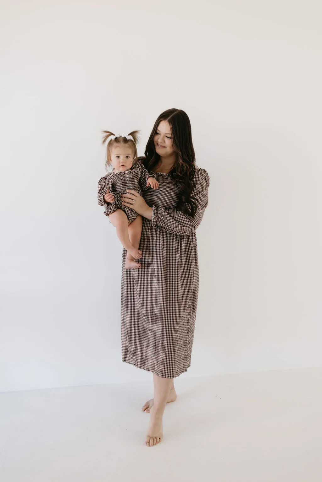 Women's Long Sleeve Dress | Chocolate Chai