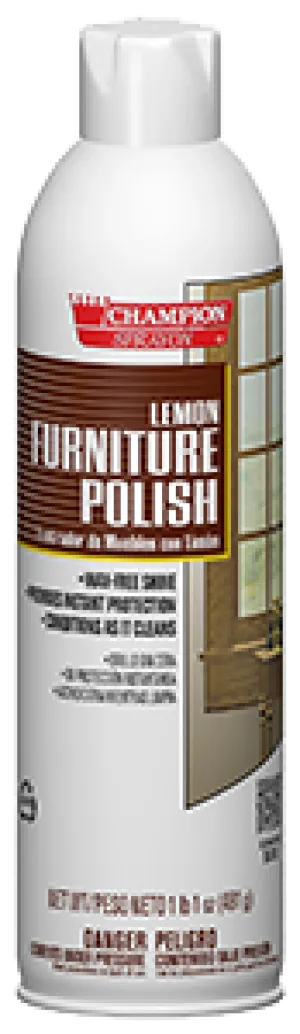 WOOD/ Champion Lemon Furniture Polish, 17 oz